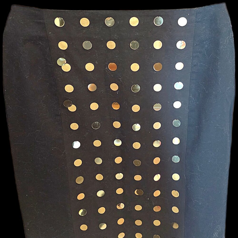 NWT KATE SPADE BLACK Skirt Size 6.